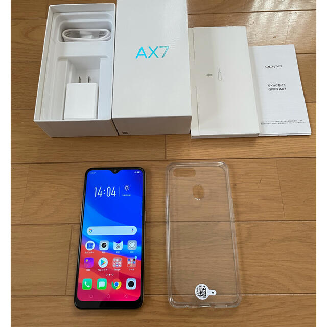 OPPO AX7 ゴールドスマートフォン/携帯電話