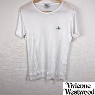 ヴィヴィアンウエストウッド(Vivienne Westwood)の美品 ヴィヴィアンウエストウッドマン 半袖Tシャツ ホワイト サイズ44(Tシャツ/カットソー(半袖/袖なし))