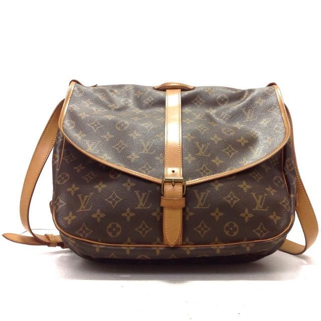 LOUIS VUITTON - ルイヴィトン モノグラム ソミュール35 -