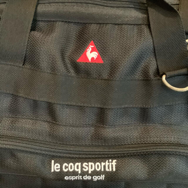 le coq sportif(ルコックスポルティフ)の【値下げしました】ルコックゴルフバッグ　シューズ収納付き スポーツ/アウトドアのゴルフ(バッグ)の商品写真