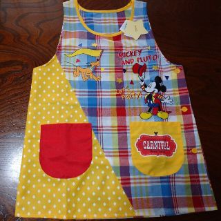 ディズニー(Disney)の新品 Disney ミッキーマウス エプロン M～L(その他)