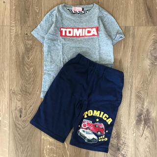 タカラトミー(Takara Tomy)のトミカ 半袖 Tシャツ ハーフパンツ セットアップ パジャマ 男の子 ユニクロ(パジャマ)