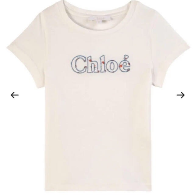 Chloe ロゴTシャツ　新品　正規品　キッズ　大人M