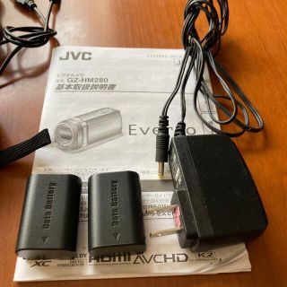 KENWOOD - JVC everio GZ-HM280-R ムービーワインレッドの通販 by