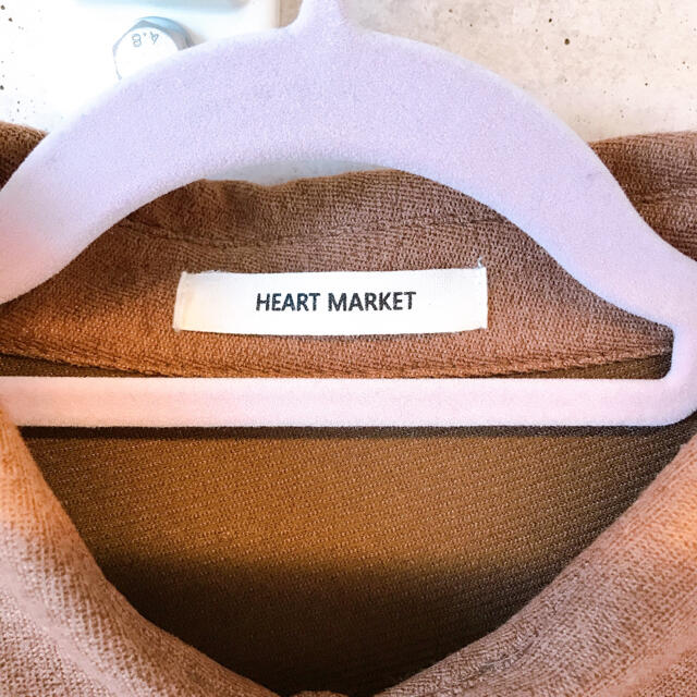 Heart Market(ハートマーケット)のシャツワンピース レディースのワンピース(ひざ丈ワンピース)の商品写真