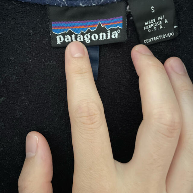 patagonia(パタゴニア)のパタゴニア　Patagonia フリース　USA製　レトロ メンズのジャケット/アウター(ブルゾン)の商品写真
