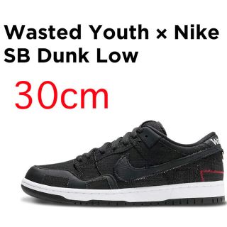 ナイキ(NIKE)の30cm dunk low sb wasted youth verdy (スニーカー)