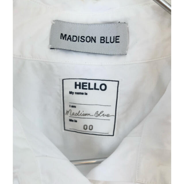 MADISONBLUE(マディソンブルー)のマディソンブルー　J BRADLEY シャツ 00 白 レディースのトップス(シャツ/ブラウス(半袖/袖なし))の商品写真