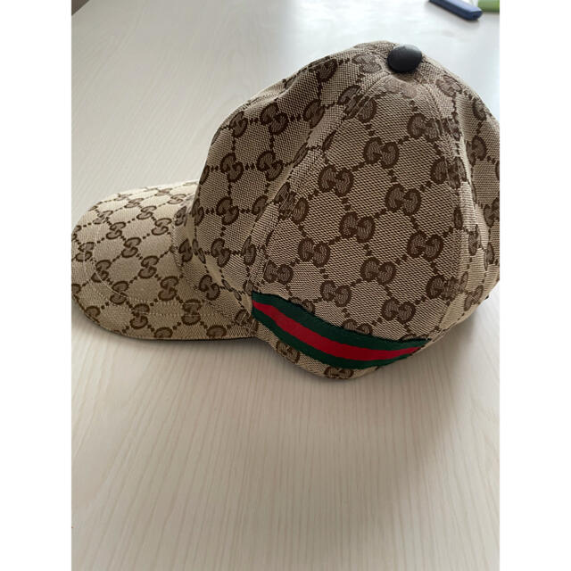 Gucci(グッチ)のGUCCI オリジナルGGキャンバスベースボールキャップ レディースの帽子(キャップ)の商品写真