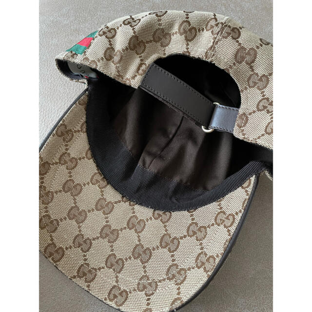 Gucci(グッチ)のGUCCI オリジナルGGキャンバスベースボールキャップ レディースの帽子(キャップ)の商品写真