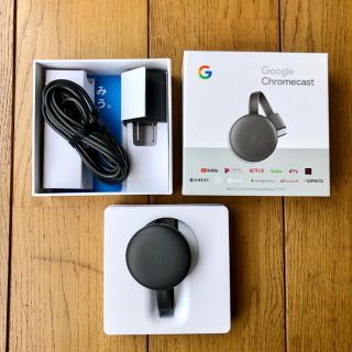 グーグル(Google)のGoogle Chromecast(映像用ケーブル)