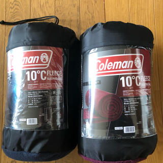 コールマン(Coleman)の新品送料無料　コールマン　フリース　寝袋　スリーピングブランケット(寝袋/寝具)