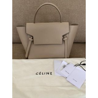 セリーヌ(celine)のCELINE ベルトバッグ ミニ ライトトープ(ハンドバッグ)