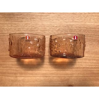 イッタラ(iittala)の①イッタラ　フローラ　ボウル　80mm セビリアオレンジ(食器)