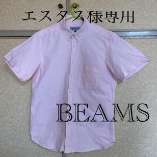 ビームス(BEAMS)のエスタス様専用です。BEAMS メンズシャツ　半袖　ドクロマーク刺繍(シャツ)