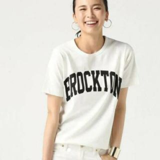 ドゥーズィエムクラス(DEUXIEME CLASSE)の【ドゥーズィエムクラス】BROCKTON GYMNASIUM Tシャツ ホワイト(Tシャツ(半袖/袖なし))