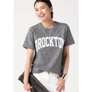 ドゥーズィエムクラス(DEUXIEME CLASSE)の【ドゥーズィエムクラス】BROCKTON GYMNASIUM Tシャツ グレー(Tシャツ(半袖/袖なし))