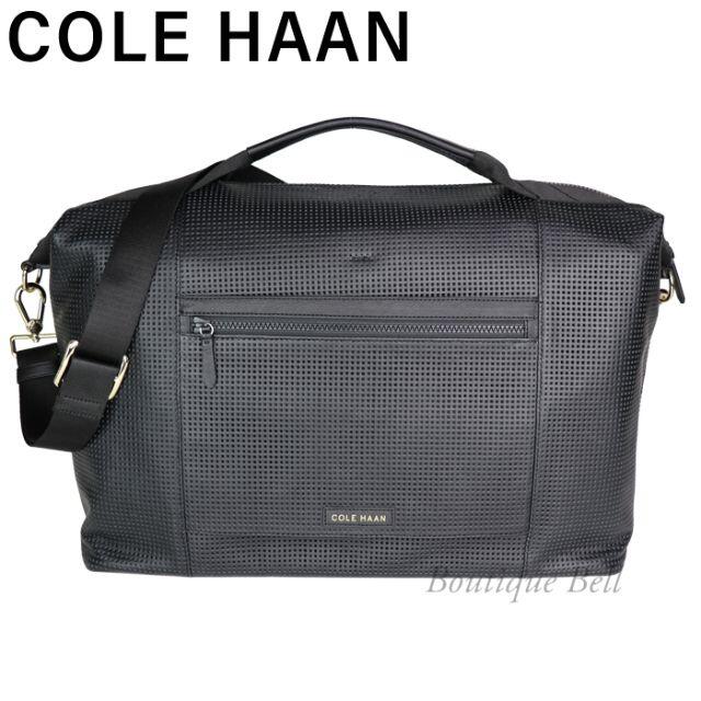 COLEHAAN】コールハーン パフォレイテッド レザー ダッフルバッグ
