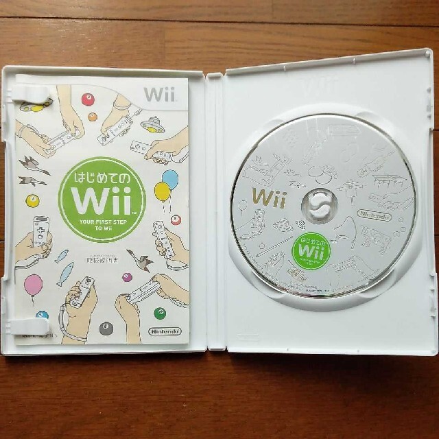 Wii(ウィー)のはじめてのWii ソフト 単品 任天堂 動作確認済 エンタメ/ホビーのゲームソフト/ゲーム機本体(家庭用ゲームソフト)の商品写真