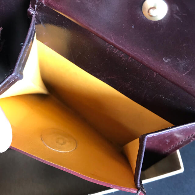 GANZO(ガンゾ)のGANZO SHELL CORDOVAN 2 二つ折り財布 メンズのファッション小物(折り財布)の商品写真