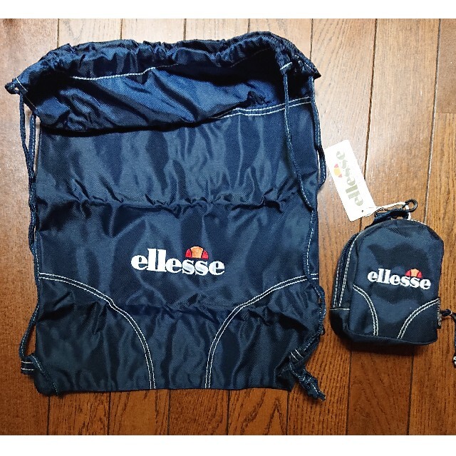 ellesse(エレッセ)の［最終値下げ］ellese エレッセ ナップサック 新品未使用 レディースのバッグ(リュック/バックパック)の商品写真