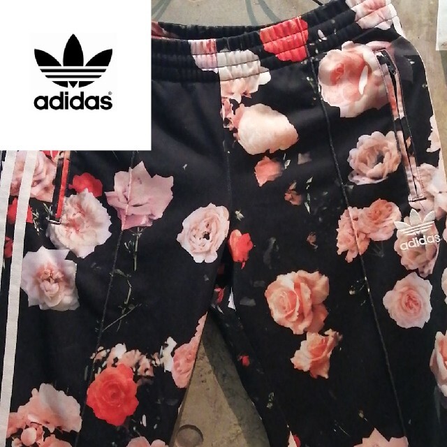 その他【桜薔薇】adidas Originals flowerパンツ 　STUSSY