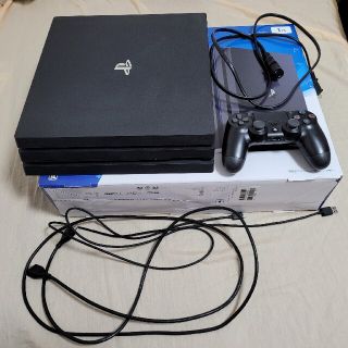 プレイステーション4(PlayStation4)のPS4Pro本体　CUH-7000BB01  HDD容量1TB(家庭用ゲーム機本体)