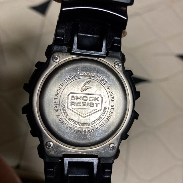 CASIO(カシオ)のカスタム ダイヤ WG k18 G-SHOCK ホワイトゴールド メンズの時計(腕時計(デジタル))の商品写真