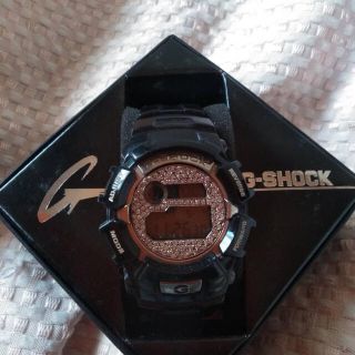 カシオ(CASIO)のカスタム ダイヤ WG k18 G-SHOCK ホワイトゴールド(腕時計(デジタル))