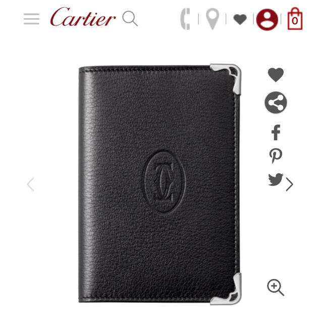 Cartier(カルティエ)のカルティエ　Cartier 名刺入れ メンズのファッション小物(名刺入れ/定期入れ)の商品写真