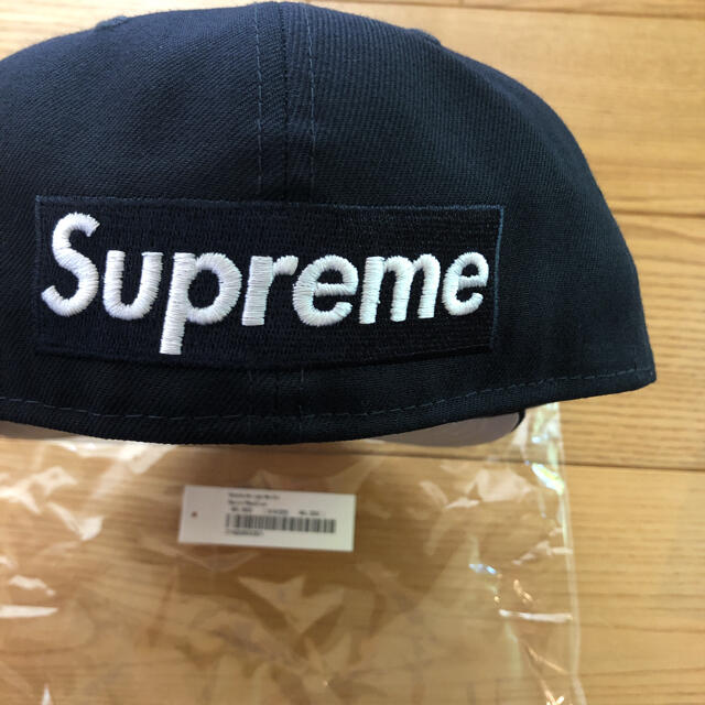 Supreme Reverse Box Logo newera  7 3/8メンズ