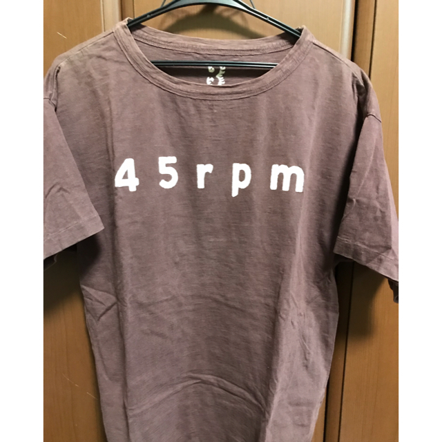 45rpm(フォーティーファイブアールピーエム)の【ドド　ブチコ様専用】2着セット販売　45RPMインディゴTシャツ　ビンテージ品 メンズのトップス(Tシャツ/カットソー(半袖/袖なし))の商品写真