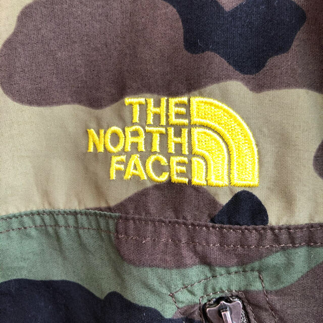 THE NORTH FACE(ザノースフェイス)の専用‼️着用感あり　ノースフェイス　コンパクトジャケット　迷彩　80cm キッズ/ベビー/マタニティのベビー服(~85cm)(ジャケット/コート)の商品写真