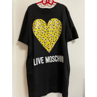 モスキーノ(MOSCHINO)のLOVE MOSCHINO ハートワンピース(ひざ丈ワンピース)