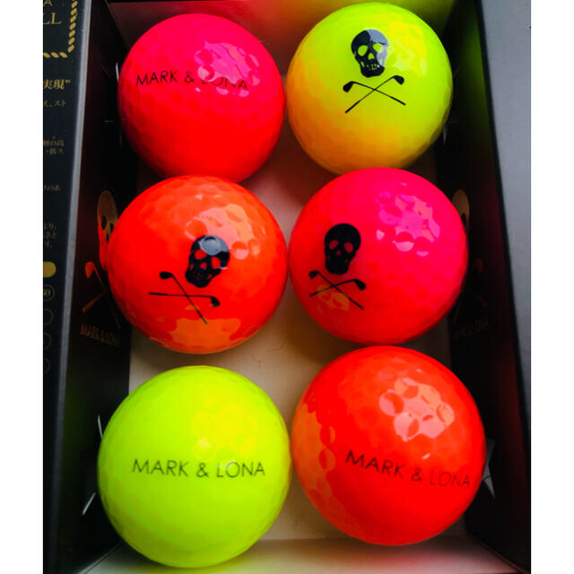 MARKLONA ☆美品☆ゴルフボール2メーカーセットの通販 by JOY's shop｜マークアンドロナならラクマ