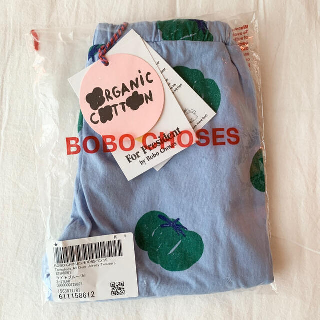 bobo chose(ボボチョース)のBOBO CHOSES［ボボショセス］新作トマト柄パンツ 24-36m キッズ/ベビー/マタニティのキッズ服女の子用(90cm~)(パンツ/スパッツ)の商品写真