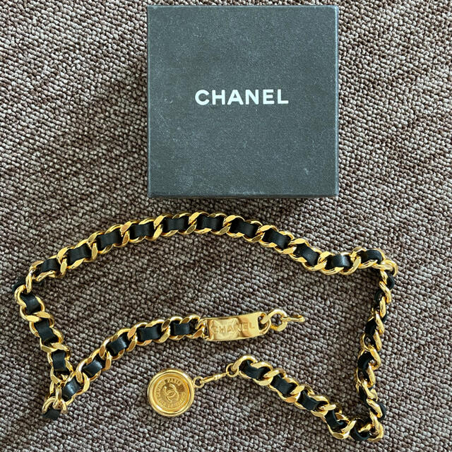 1年保証』 CHANEL - チェーンベルト CHANELシャネル ベルト - www