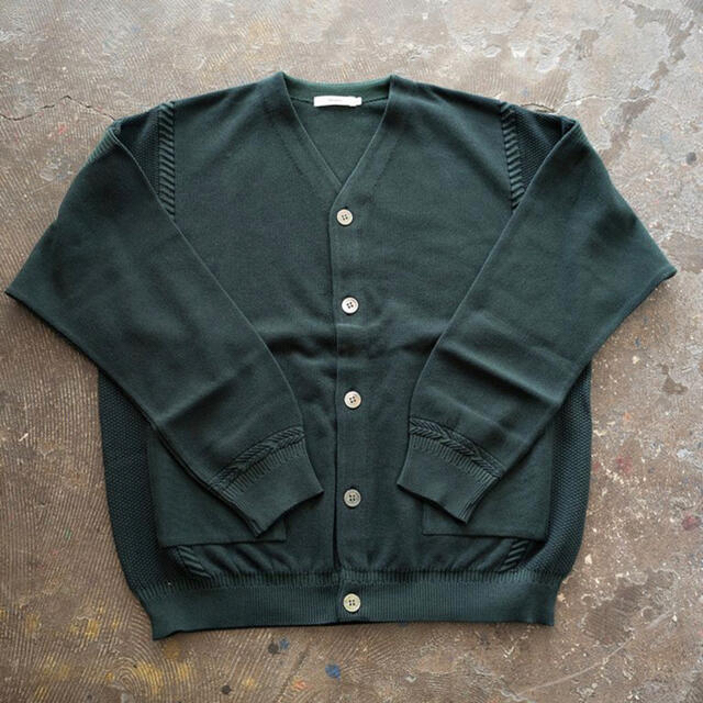 YASHIKI / Soyokaze Cardigan "GREEN"