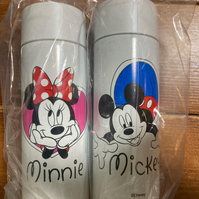 Disney(ディズニー)のミッキー&ミニー ボトルセット キッズ/ベビー/マタニティの授乳/お食事用品(水筒)の商品写真