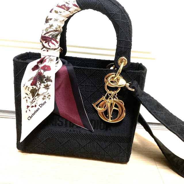 Dior(ディオール)のレディディライト ミディアム  ブラック レディースのバッグ(ショルダーバッグ)の商品写真