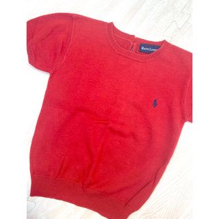 ラルフローレン(Ralph Lauren)のラルフローレン半袖ニット100cm(Tシャツ/カットソー)