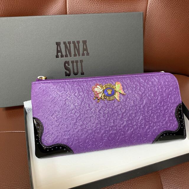 鬼滅の刃×ANNA SUI　長財布　胡蝶姉妹