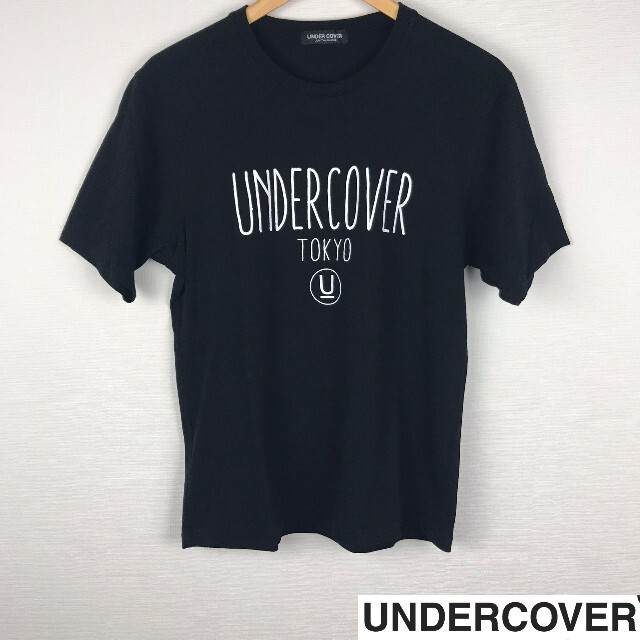 UNDERCOVER(アンダーカバー)の美品 アンダーカバー 半袖Tシャツ ブラック サイズ2 メンズのトップス(Tシャツ/カットソー(半袖/袖なし))の商品写真