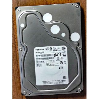 TOSHIBA HDD 内蔵ハードディスク 3.5インチ 4TB(PC周辺機器)