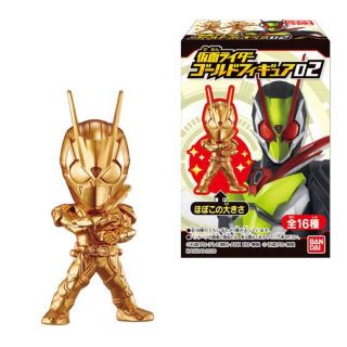 バンダイ(BANDAI)の♪仮面ライダーゴルドフィギュア02 /32個/食玩/大箱２箱発送(特撮)