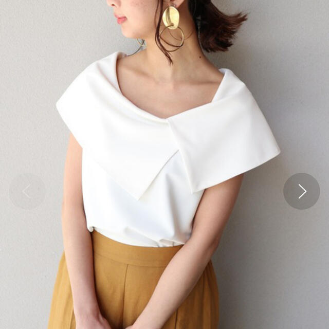Noble - noble 新品 レディース ブラウス ホワイト カットソー