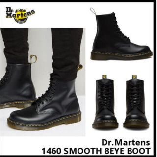 ドクターマーチン(Dr.Martens)の【Dr.Martens】1460 SMOOTH 8EYE BOOT (ブーツ)