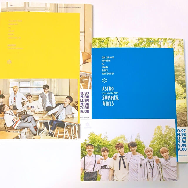 ☆ASTRO☆1st&2ndミニアルバムセット(韓国版) エンタメ/ホビーのCD(K-POP/アジア)の商品写真