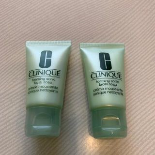 クリニーク(CLINIQUE)のクリニーク　フォーミングソニックフェイシャルソープ30ml×2(洗顔料)