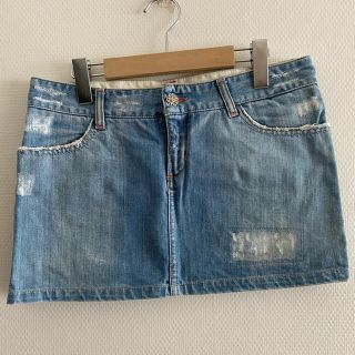 ザラ(ZARA)のZARA デニムミニスカート(ミニスカート)